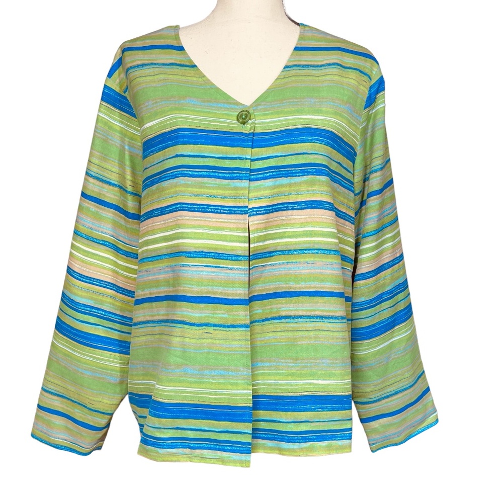 Coldwater Creek Striped blazer